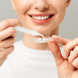 There are many different types of teeth whitening products available